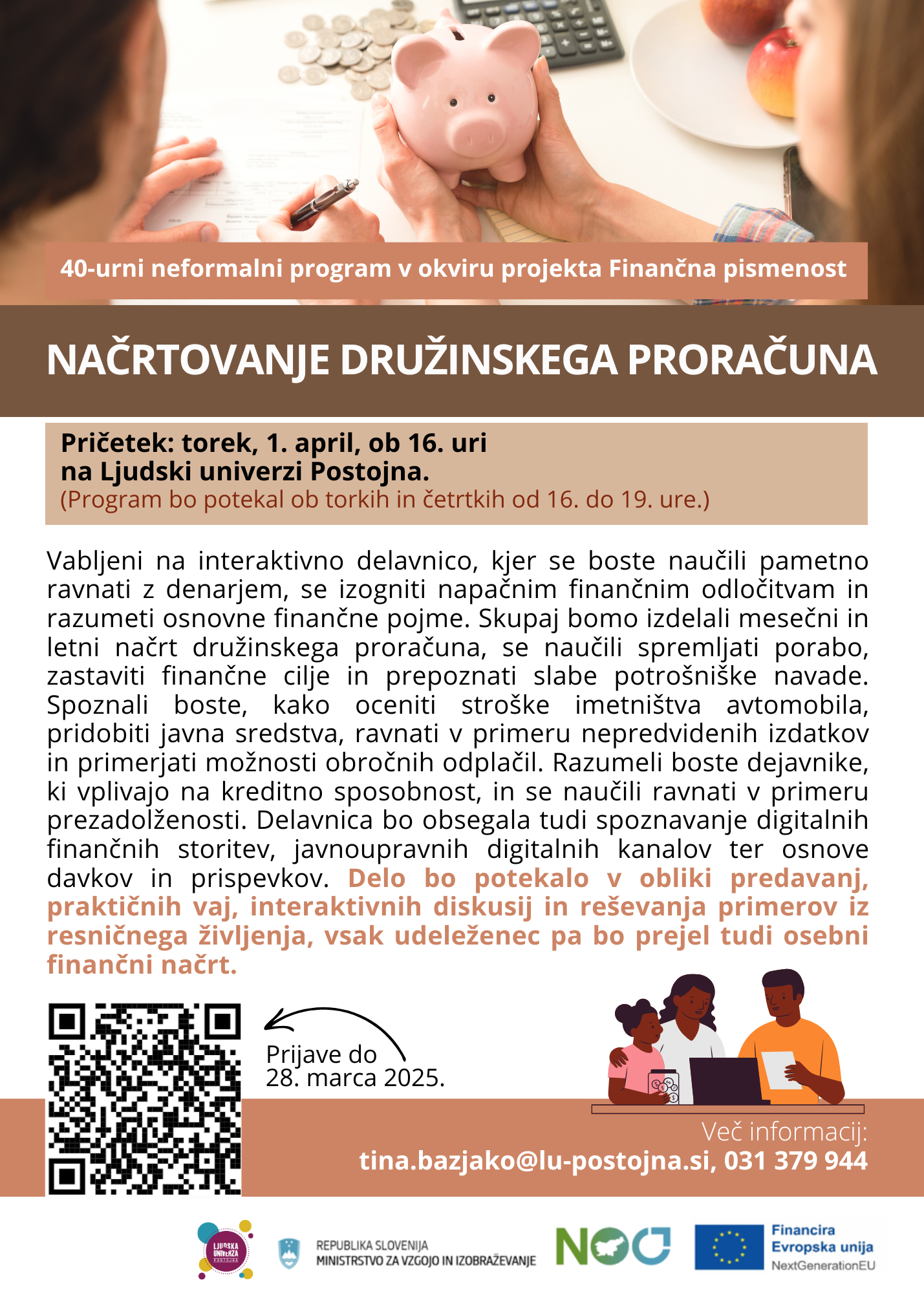 načrtovanje proračuna